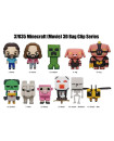 Monogram -Minecraft Movie 3D Foam Bag Clip, Series 1